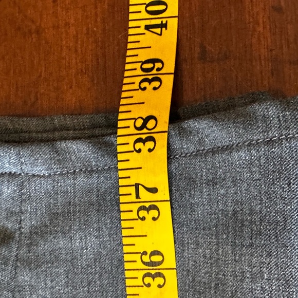 Patrizia Pepe size EU 48 =Us12 W made in Italy charcoal grey cargo cropped pants - Picture 14 of 15